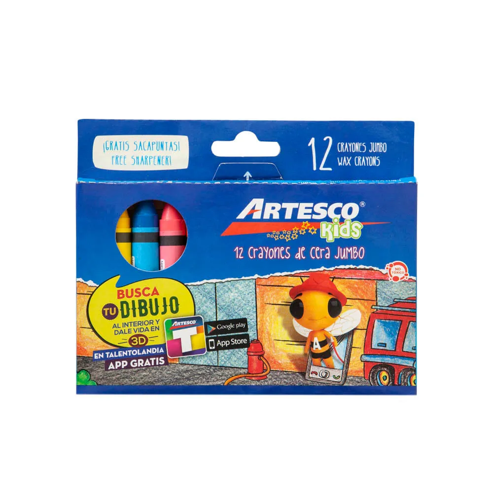 Crayones Jumbo Artesco